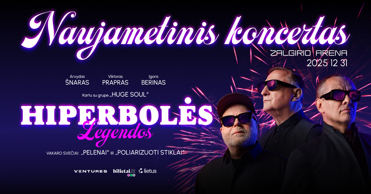 Naujieji metai su „Hiperbolės legendomis“ | „Žalgirio“ arena