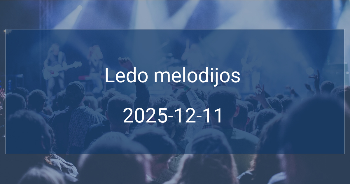 Ledo melodijos